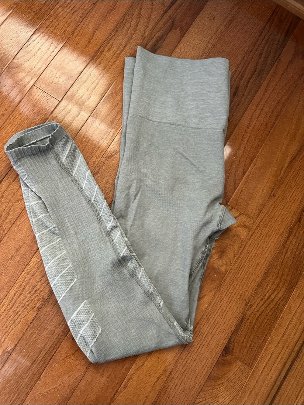 BLANQI Seamless High-Waist Leggings - Light Gray